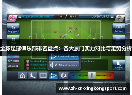 全球足球俱乐部排名盘点：各大豪门实力对比与走势分析