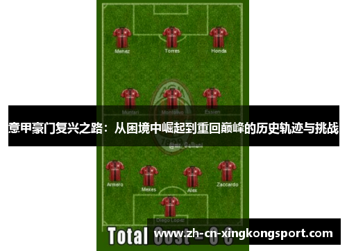 意甲豪门复兴之路：从困境中崛起到重回巅峰的历史轨迹与挑战