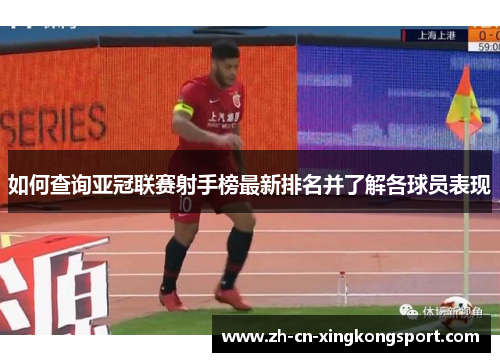 如何查询亚冠联赛射手榜最新排名并了解各球员表现