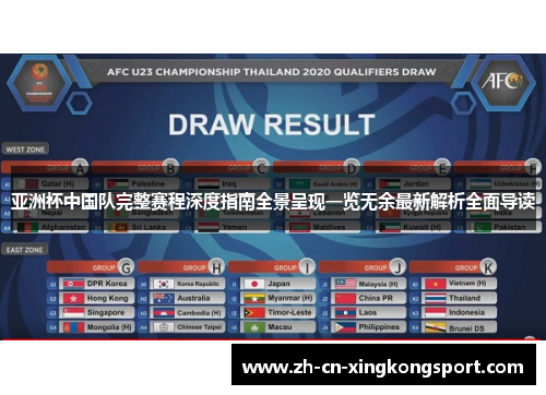 亚洲杯中国队完整赛程深度指南全景呈现一览无余最新解析全面导读