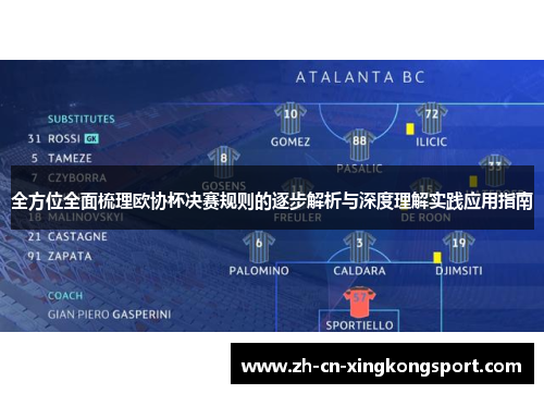 全方位全面梳理欧协杯决赛规则的逐步解析与深度理解实践应用指南
